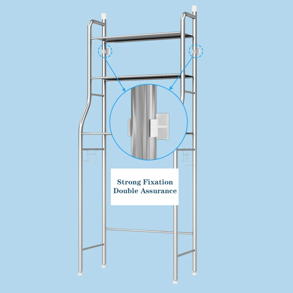 Over Toilet Storage Shelf, 2 or 3-Tier, Removable