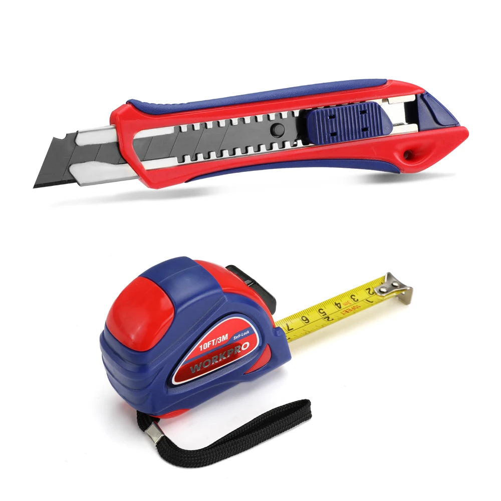 35-Piece General Household Tool Kit with Toolbox