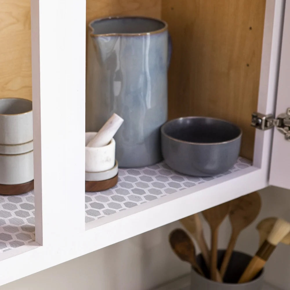 Non-Adhesive Shelf Liner, Gray