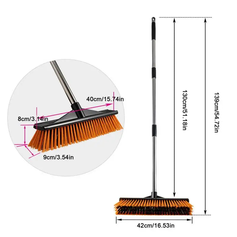 Floor/Wall Scrubbing Brush, Stiff Bristles, Portable Grout Brush, Selection of 2 Sizes