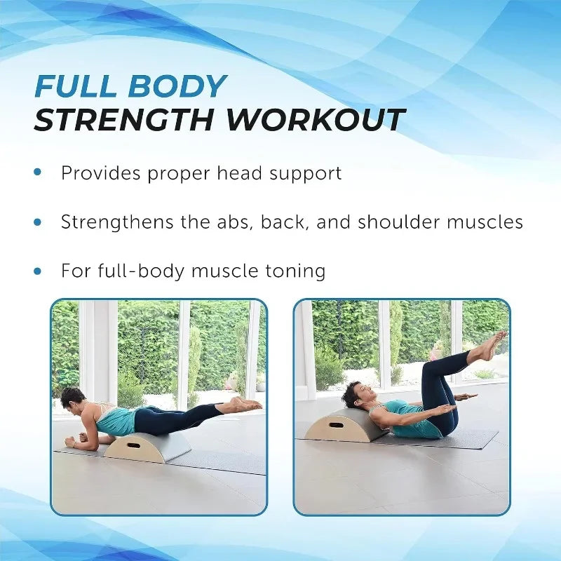 AeroPilates Precision Arc Barrel | Decompress and Lengthen Spine | Two Free Online Workout Videos Included