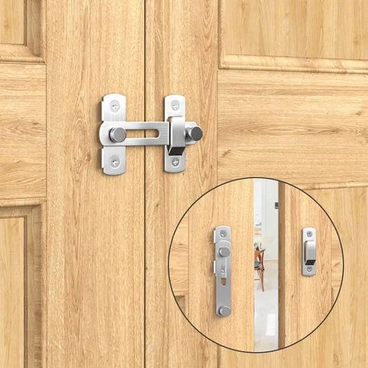 Barn Door Latch, Stainless Steel Latch For Barn, Gate , Heavy-Duty Sliding Door Latch