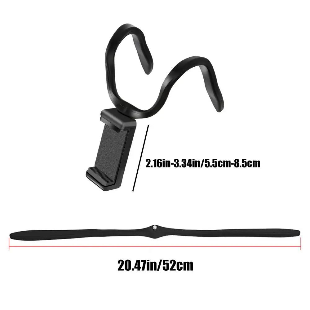 Treadmills Phone Holder, Folding Cellphone Bracket, Bendable Treadmill Phone Stand