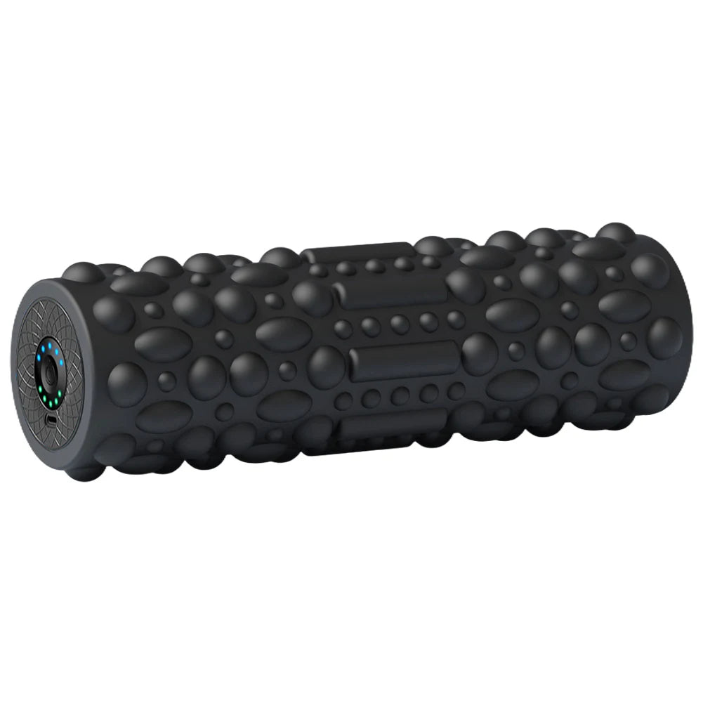 Electric Vibrating Exercise Foam Roller, Rechargeable, 5 Modes Tissue Massager for Yoga, Pilates