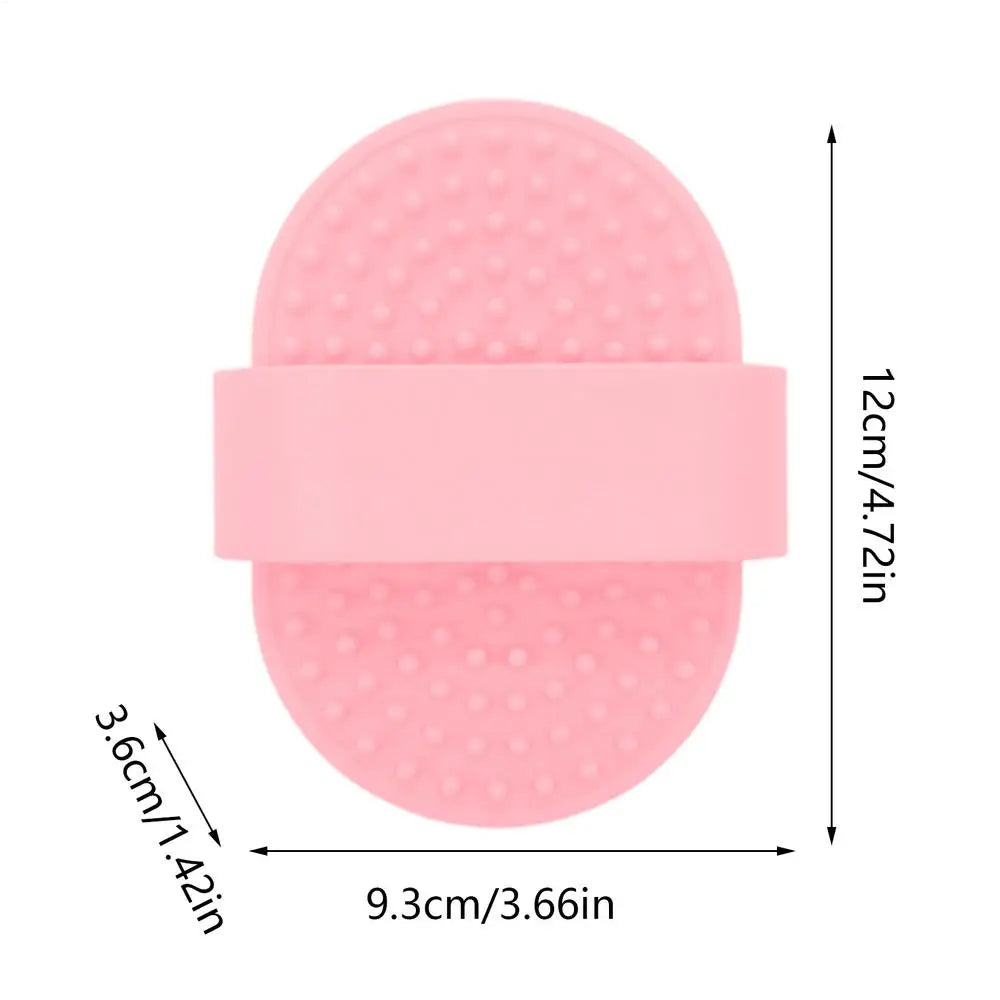 Dog/Cat Bath Brush, Massager, Grooming, Cleaning, Shedding, 3 Color Selections