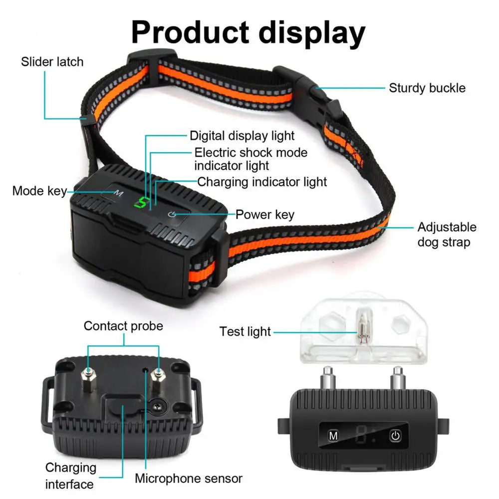 Electronic Dog Training Collar with Multiple Training Modes For All Breeds