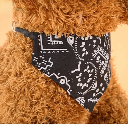 Puppy/Dog Neck Scarf , Bandana Collar  Adjustable, S. M, L, Selection of 5 Colors