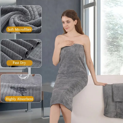 4 Oversized Bath Towels Set-35"x70", Extra Large Microfiber, Choice of 4 Colors