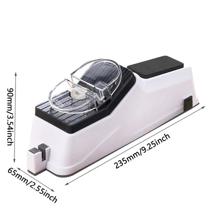 Automatic Knife Sharpener-Adjustable, Rechargable, Fast Sharpening Tool-Knife and Scissor Sharpening-Choice of 2 Sizes