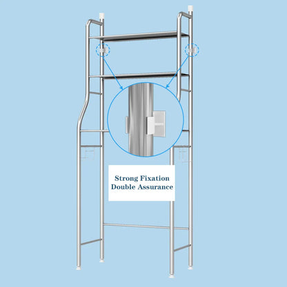 Over Toilet Storage Shelf, 2 or 3-Tier, Removable