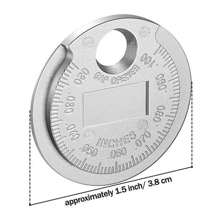 Spark Plug Gap Tool, Wire Spark Plug Socket Gap Measuring Tool, Coin-Type