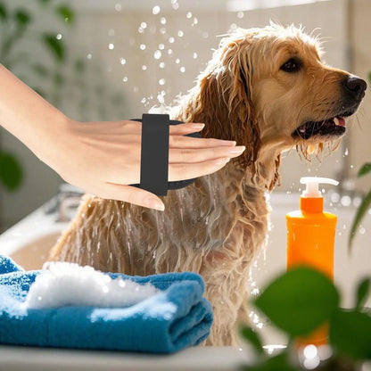 Dog/Cat Bath Brush, Massager, Grooming, Cleaning, Shedding, 3 Color Selections