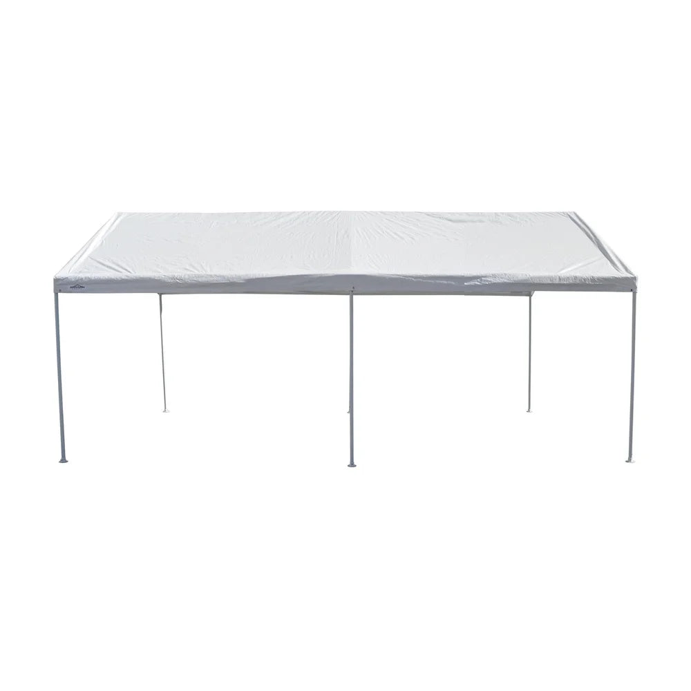 Durable 10x15 Carport Shelter, Water Resistant, UV Protection, Easy Setup-Steel Frame ,Storage, 150 Sq Ft Includes Stake Kit