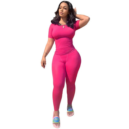 High - Elastic Tight Sets, Multi - Color, Slim - Fitting Bodysuits, for Fashion Yoga, Dance, Exercise