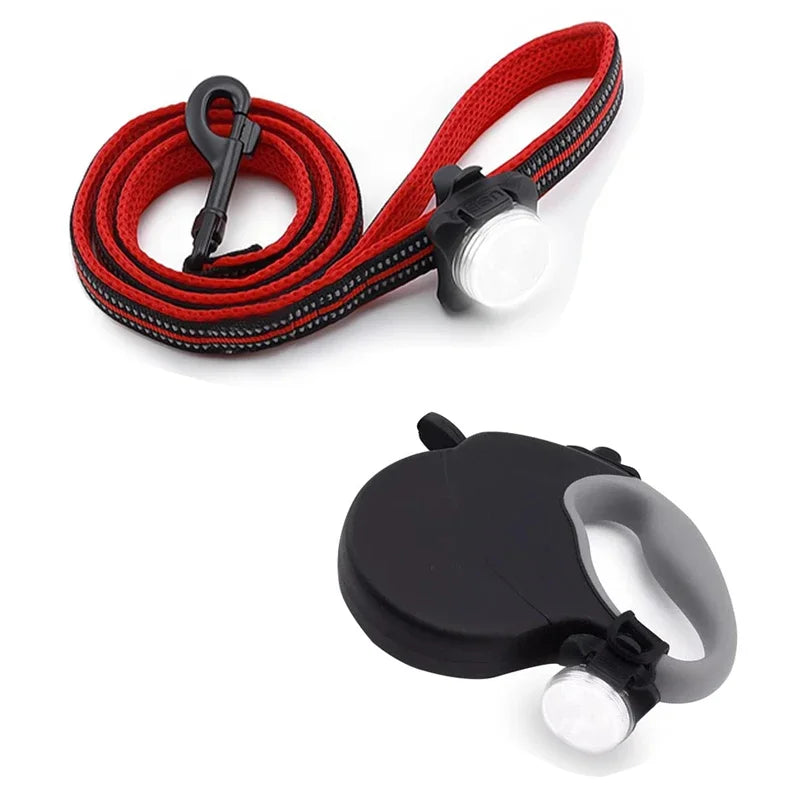 Safety Dog/Cat Led Light, 4 Modes, USB Rechargeable Dogs Light,  LED Outdoor Night for Pet Collar, Harness, or Leash, Easy to find Dog/Cat with Light