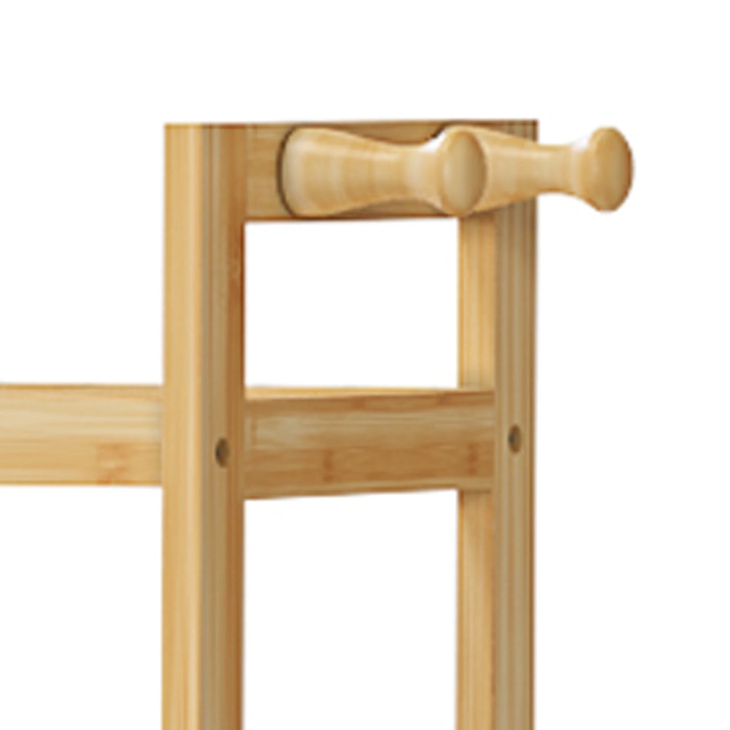 Bathroom Space Saver, over the Toilet 3 Tier Storage Shelf, Organizer Rack, Bamboo for Small Space Restroom, Laundry, Easy Assembly