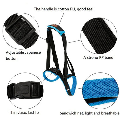 Adjustable Dog Lift Harness For Back Legs, Pet Support Sling, Pet/Dogs Aid Assist Tool