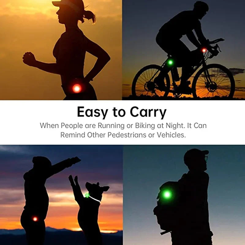 Led Dog Collar Pendant, Rechargeable, Pet USB Luminous Collar Pendant, Pet Flash Light, Collar Accessory