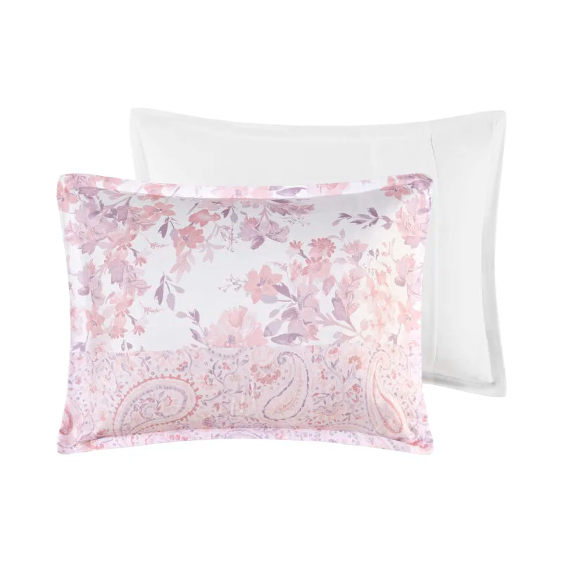 2PCS Twin/Twin XL Floral Paisley Duvet Cover Set