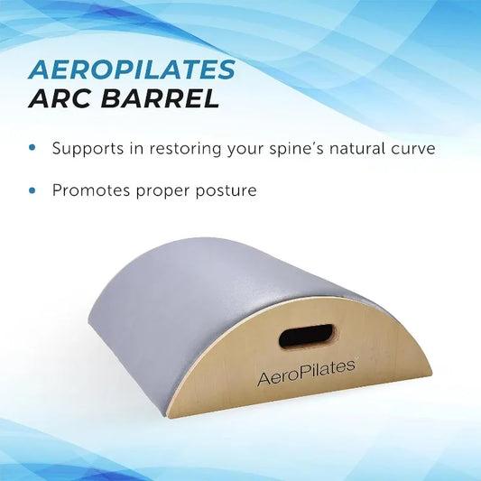 AeroPilates Precision Arc Barrel | Decompress and Lengthen Spine | Two Free Online Workout Videos Included