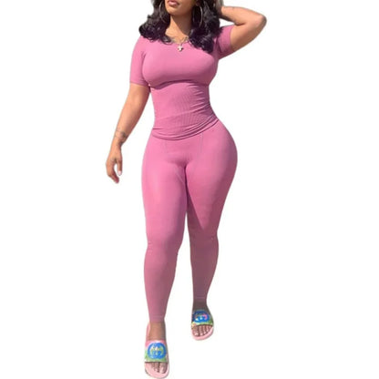 High - Elastic Tight Sets, Multi - Color, Slim - Fitting Bodysuits, for Fashion Yoga, Dance, Exercise