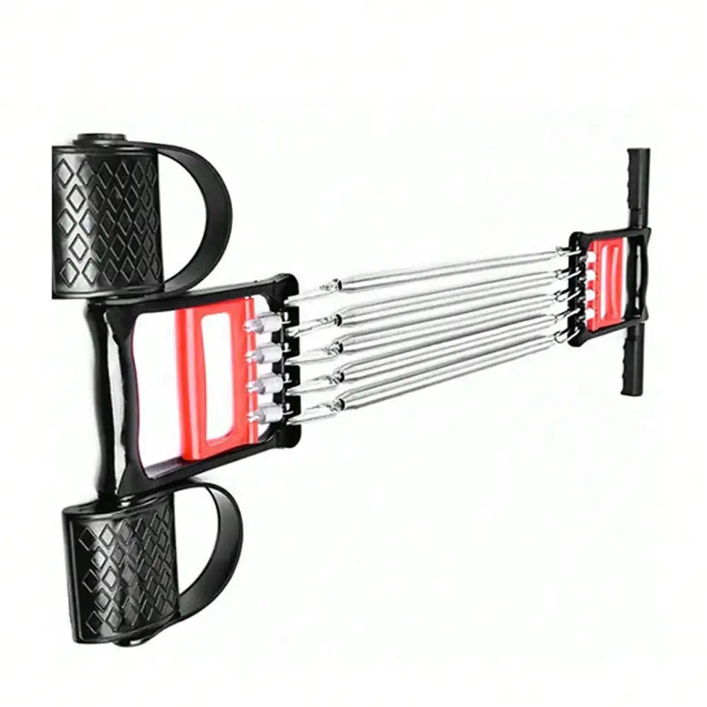 Portable Shoulder, Arm, and Chest Expander, 5 Spring Pull-Up Home Fitness Equipment ,Strength Trainer