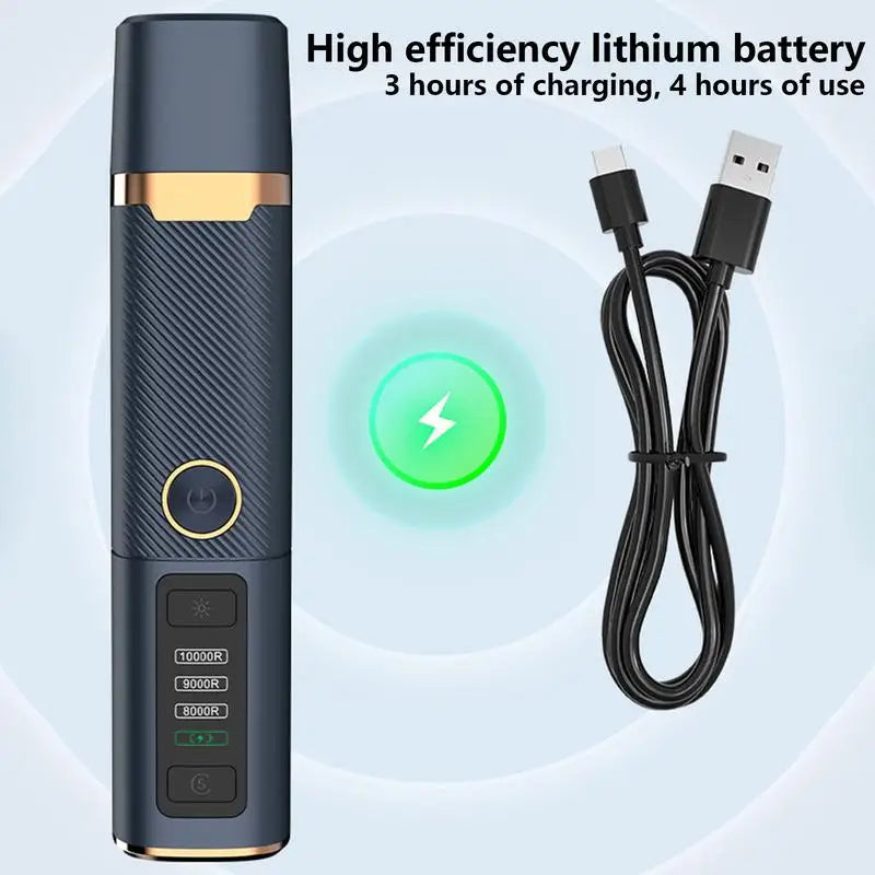 Dog/Cat Nail Trimmers, Rechargeable Nail Grinder With LED Light