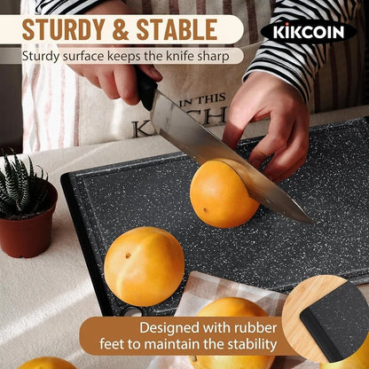 Plastic Cutting Boards Set, 3-Pieces