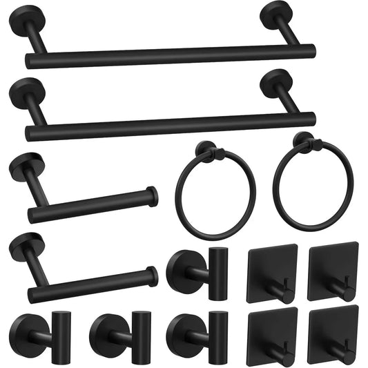 14 Pieces Stainless Steel, Bathroom Accessories Set
