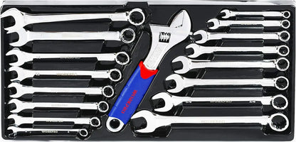 408-Piece Mechanics Tool Set, General Household Home Repair Tool Kit with 3-Drawer Heavy Duty Metal Box
