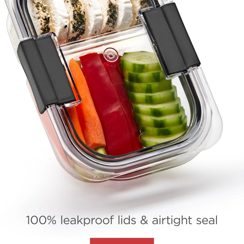 2 Pack, 9.6 Cup Food Storage Containers