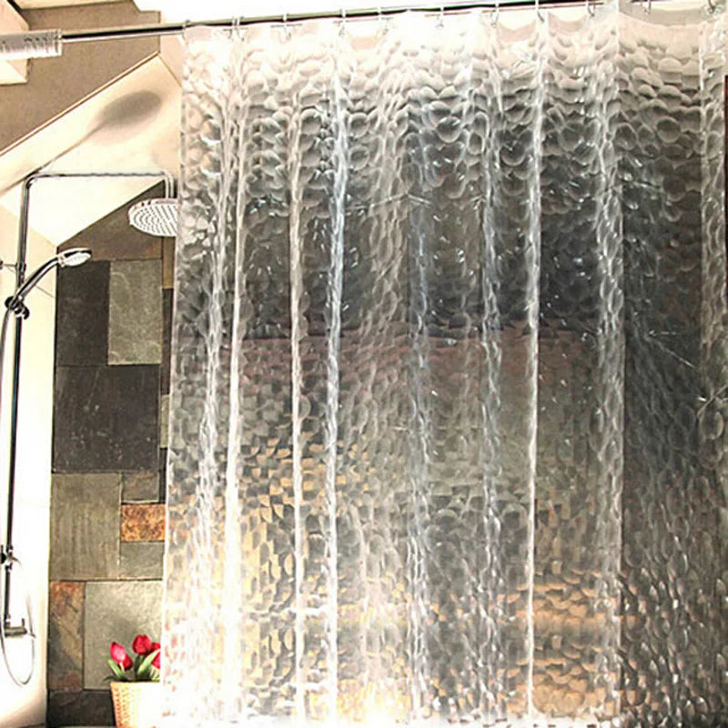 Mold Proof, Waterproof, 3D Thickened, Bathroom Shower Curtain