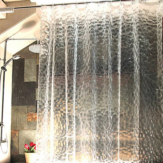 Mold Proof, Waterproof, 3D Thickened, Bathroom Shower Curtain