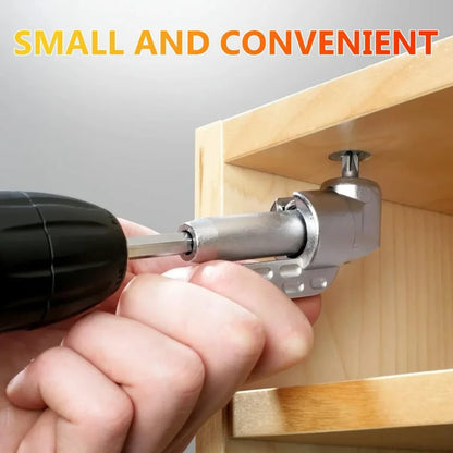 105 Degree Right Angle Drill Adapte, 2025 New Upgraded Attachment Extension Bit, Power Screwdriver Socket