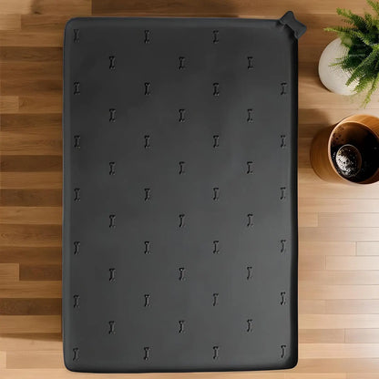 Pet Feeding Mat Pet Food Pad, 23.6 X 15.7 Inch Silicone Non-Slip, Foldable, Fast Drying and Anti-Spill Mat