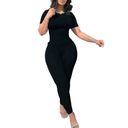 High - Elastic Tight Sets, Multi - Color, Slim - Fitting Bodysuits, for Fashion Yoga, Dance, Exercise