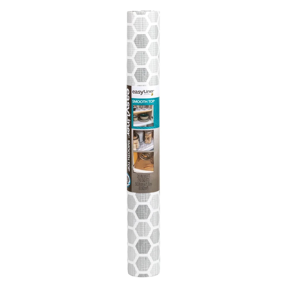 Non-Adhesive Shelf Liner, Gray