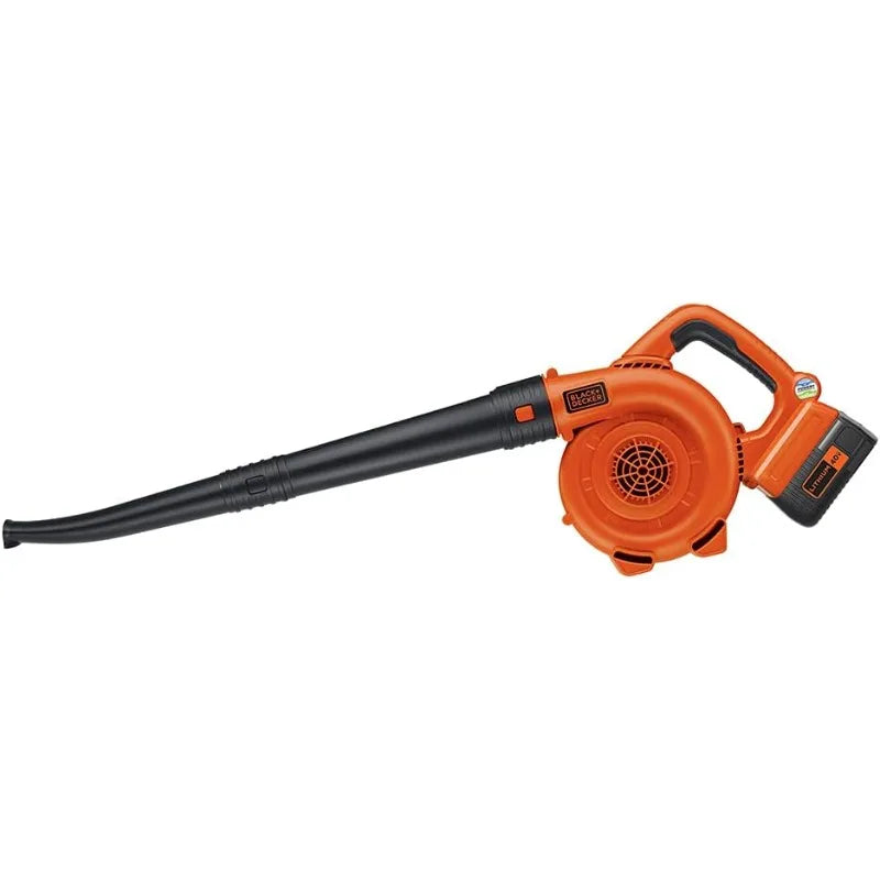 40V MAX Cordless Blower, Hard Surface Sweeper, Variable Speed Up To 120 MPH, with Battery and Charger