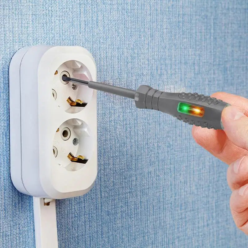 Electric Voltage Tester Pen, High Torque Electricity Tester with magnetic screwdriver