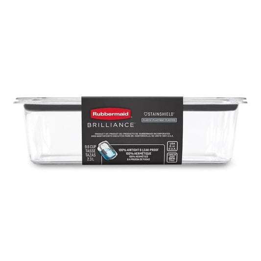 2 Pack, 9.6 Cup Food Storage Containers