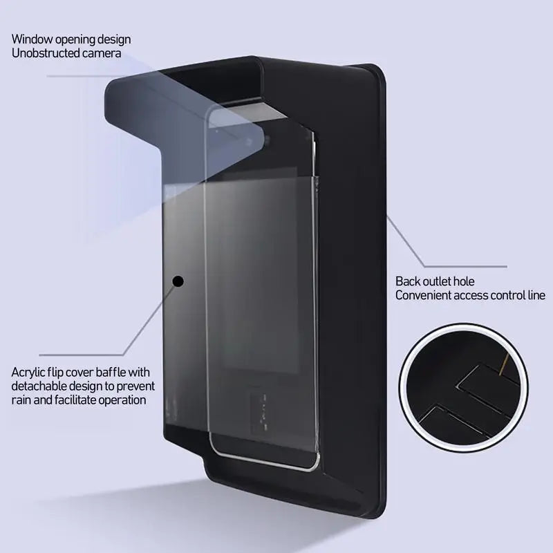 Doorbell Rain Cover For Outside, Waterproof Weatherproof Wireless Rainproof Cover Any Push Button Doorbells, Selection of 3 sizes