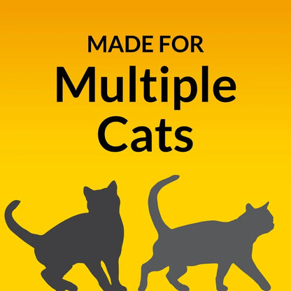 Non-Clumping Cat Litter, 24/7 Performance Multi Cat Odor Control, 48 lb Low Dust, Quick Cleanup, Moisture Absorption, Fresh Scent