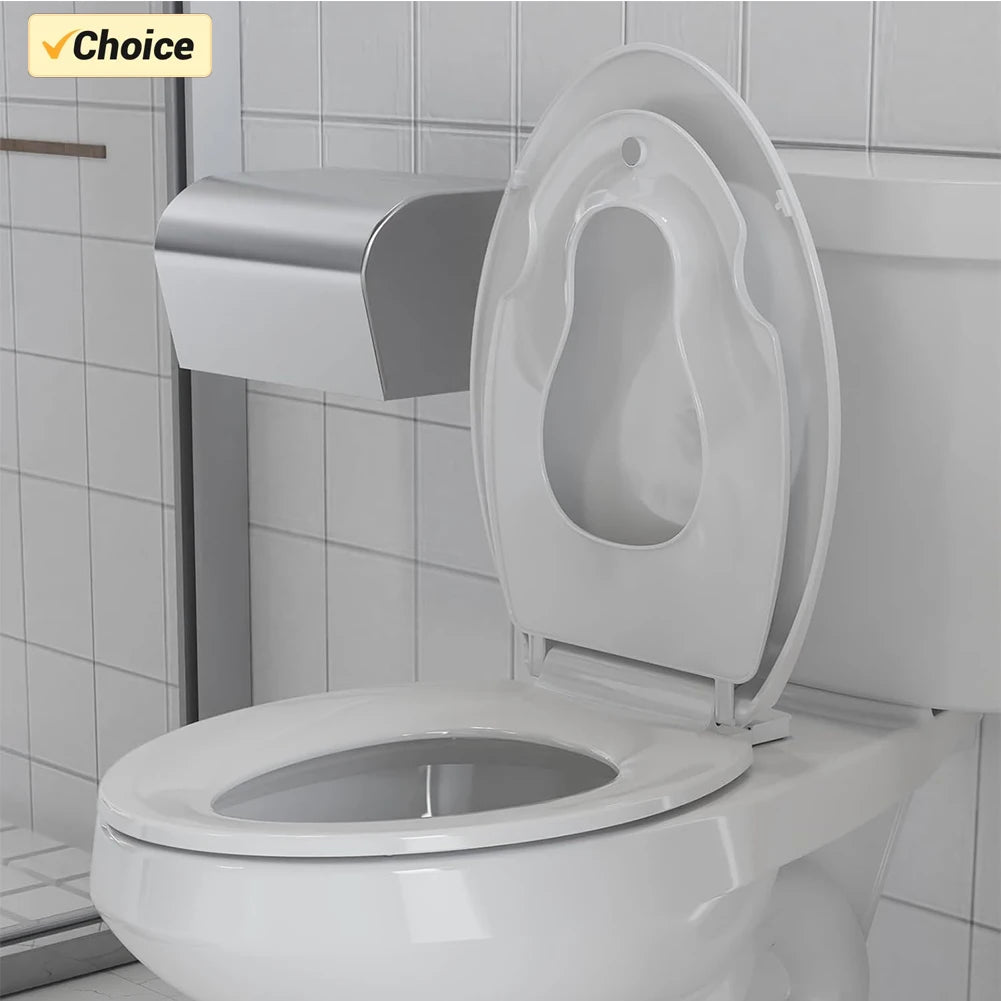 Elongated Toilet Seat with Quick-Release And Quick-Attach Plastic Toilet Seat with Soft Close Never Loosen-2 versions, Round Toilet Seat with Slow Close with Quick Release and Quick Attach Toilet Seat-2 versions