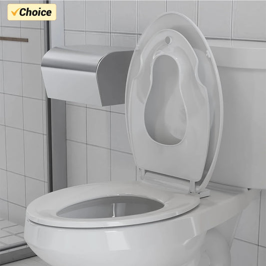 Elongated Toilet Seat with Quick-Release And Quick-Attach Plastic Toilet Seat with Soft Close Never Loosen-2 versions, Round Toilet Seat with Slow Close with Quick Release and Quick Attach Toilet Seat-2 versions