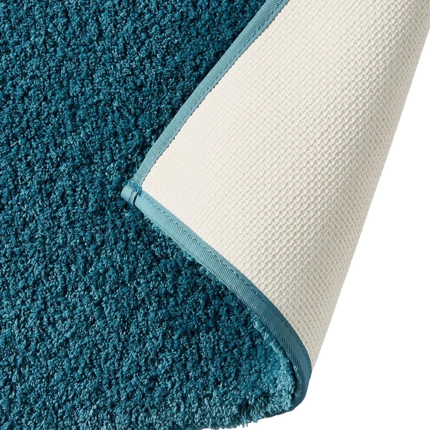 Ultra Soft Polyester Bath Rug, 20"x34", Nimbus Blue