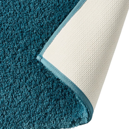 Ultra Soft Polyester Bath Rug, 20"x34", Nimbus Blue