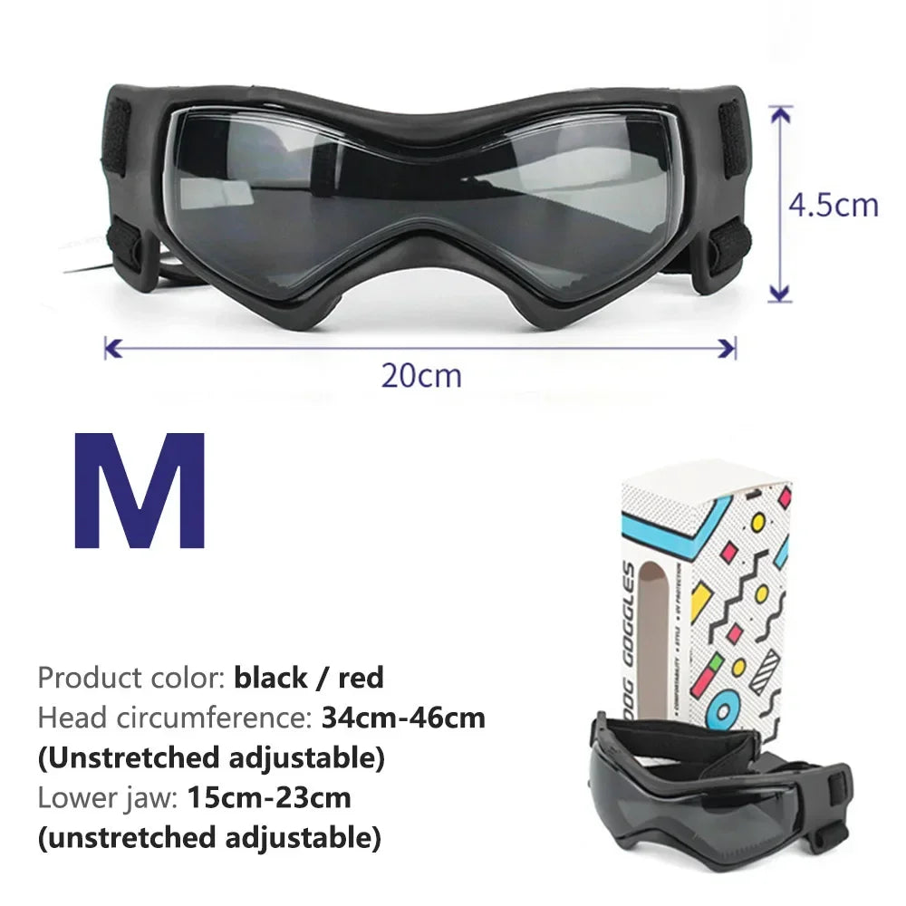 Small Dogs' Glasses/Goggles, Medium Dogs' Glasses, Large Dogs Motorcycle Glasses