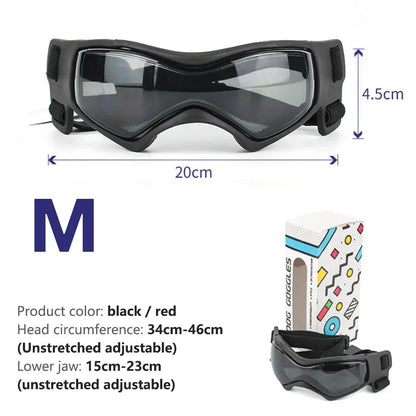 Small Dogs' Glasses/Goggles, Medium Dogs' Glasses, Large Dogs Motorcycle Glasses