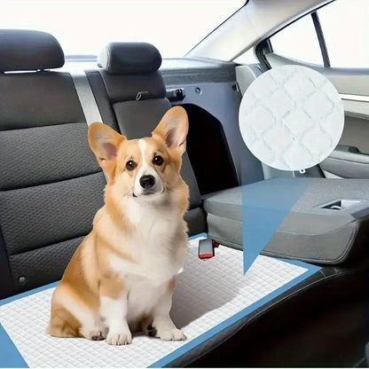 "Puppy Pee Pads 23.6"x23.6"-50/100/200/300/400PCS | Super Absorbent & Leak-Proof | Disposable Pet Training Pads | Dogs, 5 Package Sizes to 
Choose From