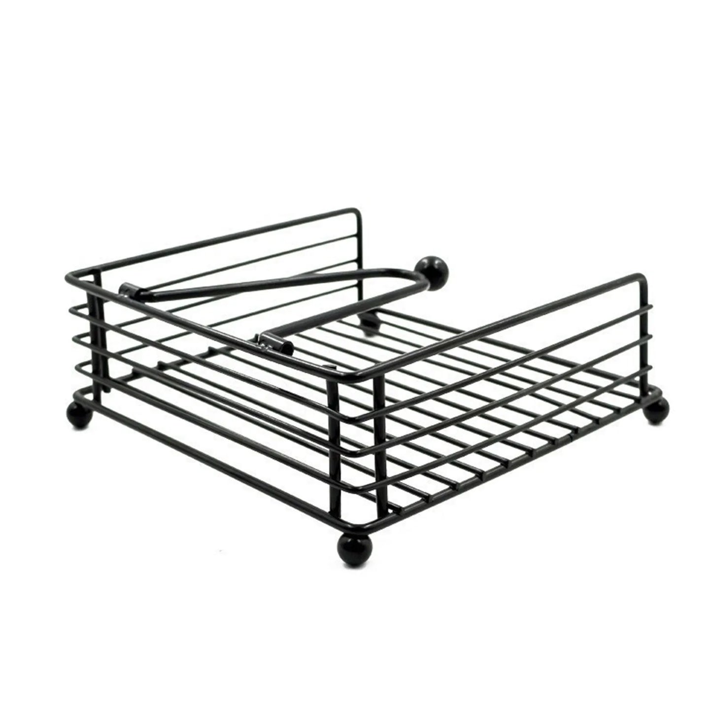 Napkin Holder For Kitchen, Outdoors or RV - Black